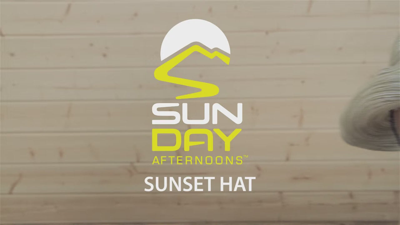 Sunday Afternoons Sunset Hat - Watermelon (Medium) demo video