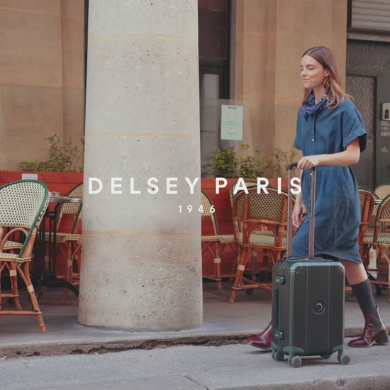 Delsey Alu'r aluminium luggage, Paris