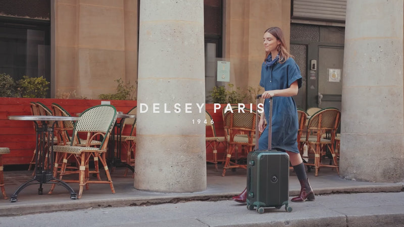 Delsey Alu'r aluminium luggage, Paris