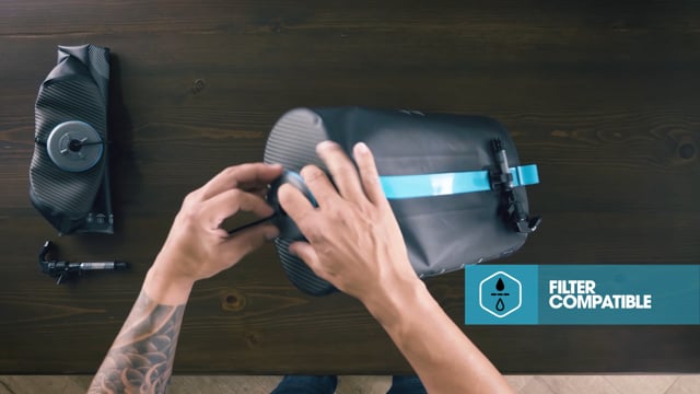 Hydrapak Expedition 8L Water Container - Black demo video