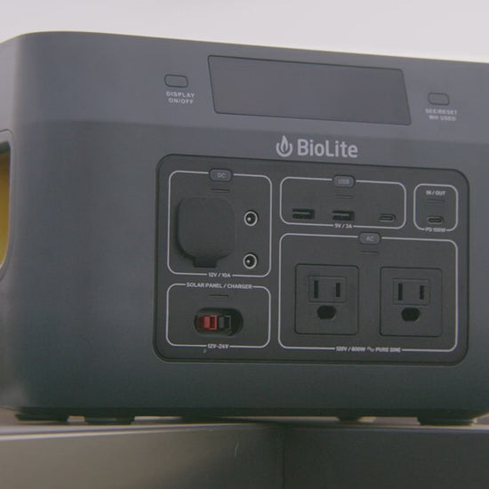 BioLite BaseCharge 600 - 622 Watt Rechargeable Power Station