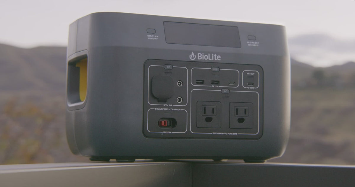 BioLite BaseCharge 600 - 622 Watt Rechargeable Power Station