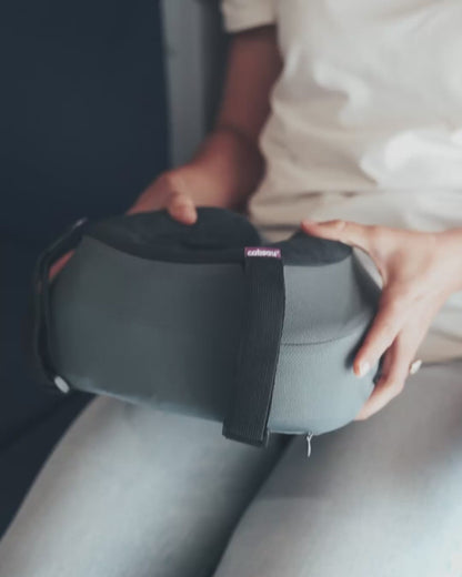 Cabeau Evolution S3 Memory Foam Pillow (Seat Strap System) - Black