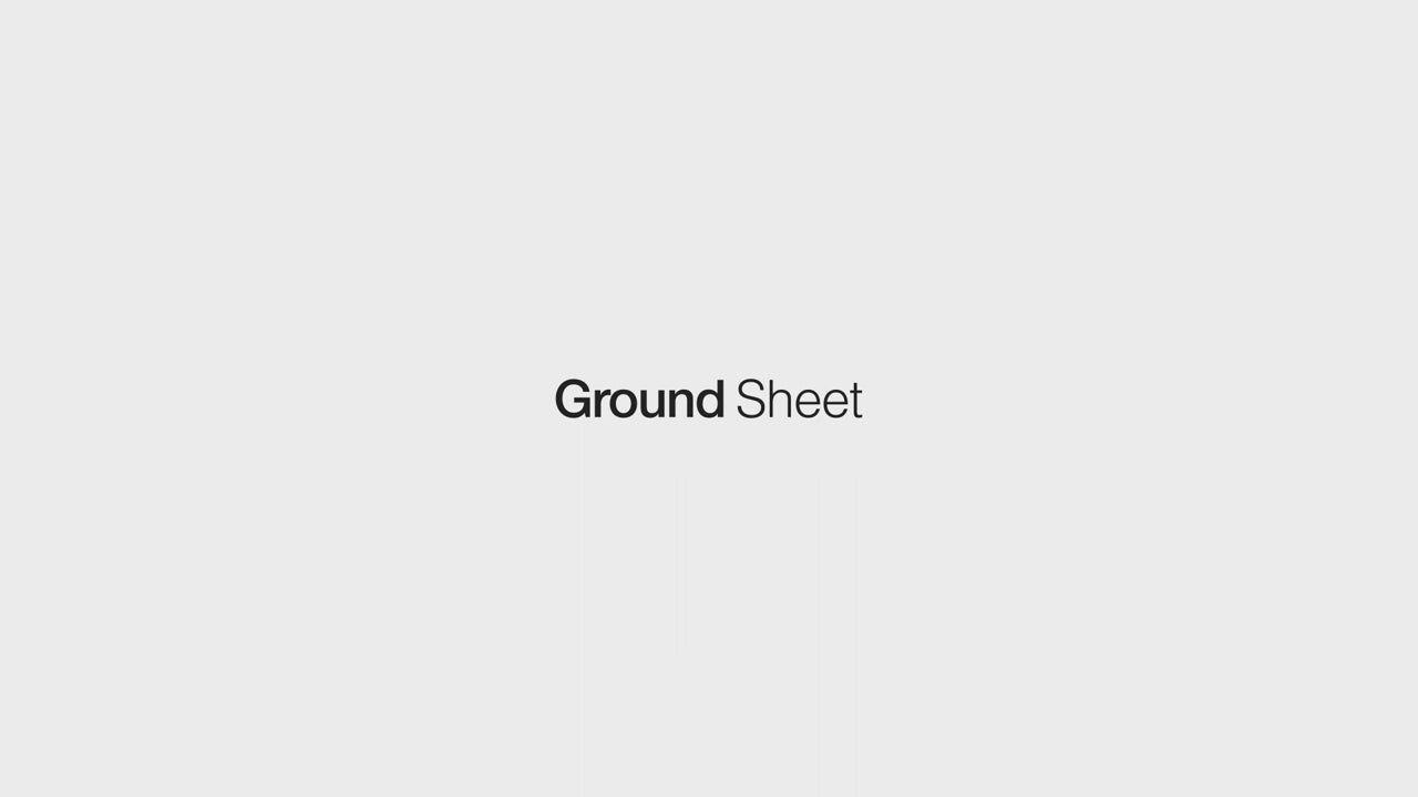 Helinox Ground Sheet - Black (For use with Chair One XL &  Savanna) demo video