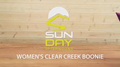 Sunday Afternoons Women's Clear Creek Boonie Hat - Eucalyptus / Pumice demo video