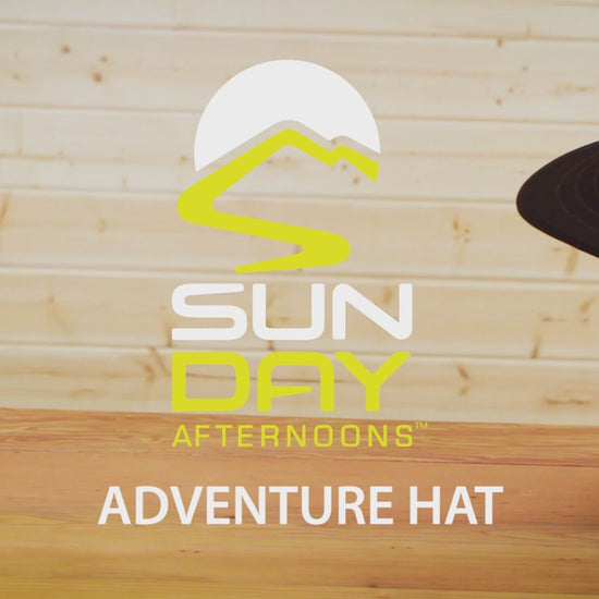 Sunday Afternoons Adventure Hat - Cream/Sand (Small / Medium) demo video