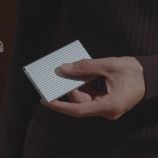 Secrid Fluted Silver and Emboss Diamond Chalk video