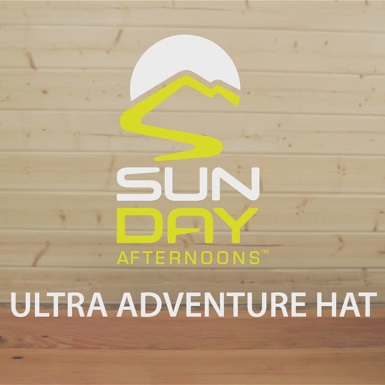 Sunday Afternoons Ultra Adventure Hat - Pumice (Small / Medium) demo video