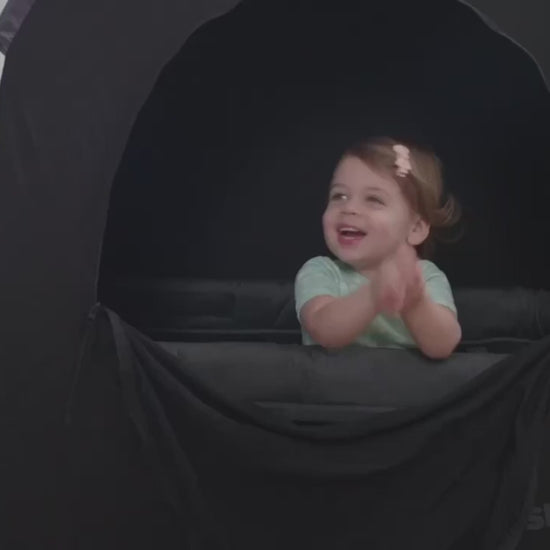 SlumberPod 3.0 Portable Baby and Toddler Privacy Sleep Pod - Black demo video