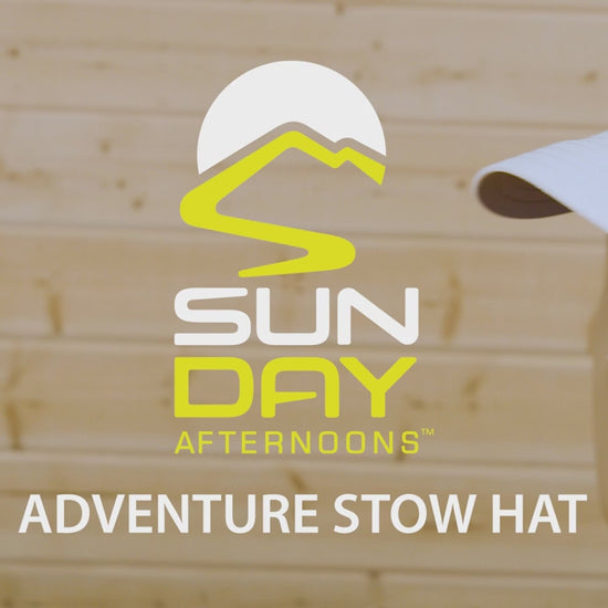Sunday Afternoons Adventure Stow Hat - Opal (Medium) demo video