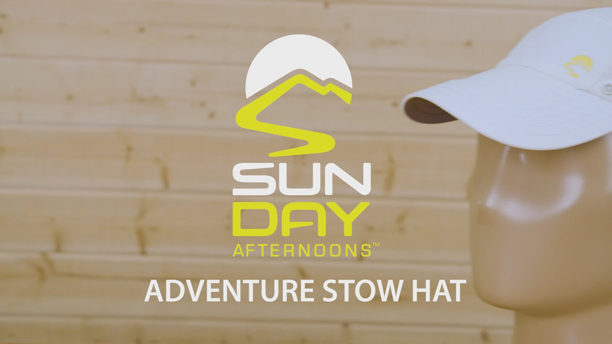 Sunday Afternoons Adventure Stow Hat - Opal (Medium) demo video