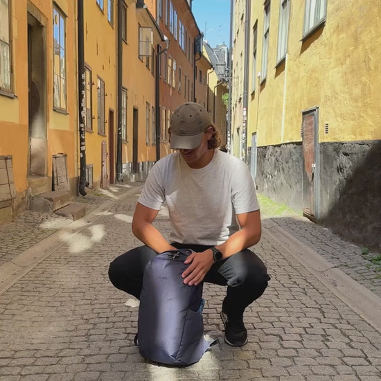 Pacsafe V Active 24L Anti-Theft 13" Laptop Backpack - Ocean product video