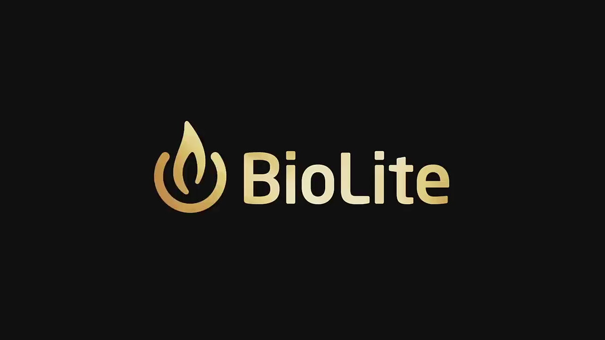 BioLite FirePit+ and Grill - Wood and Charcoal Burning Fire Pit demo video