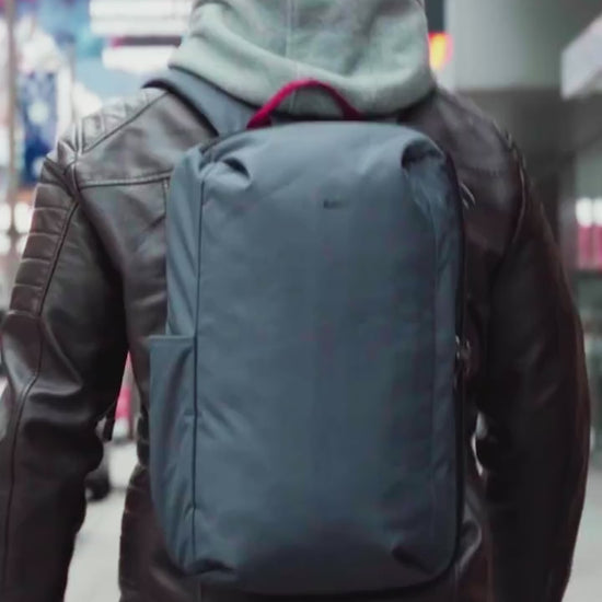 Pacsafe Metrosafe X Commuter Anti-Theft 16" Laptop Backpack - Slate product video