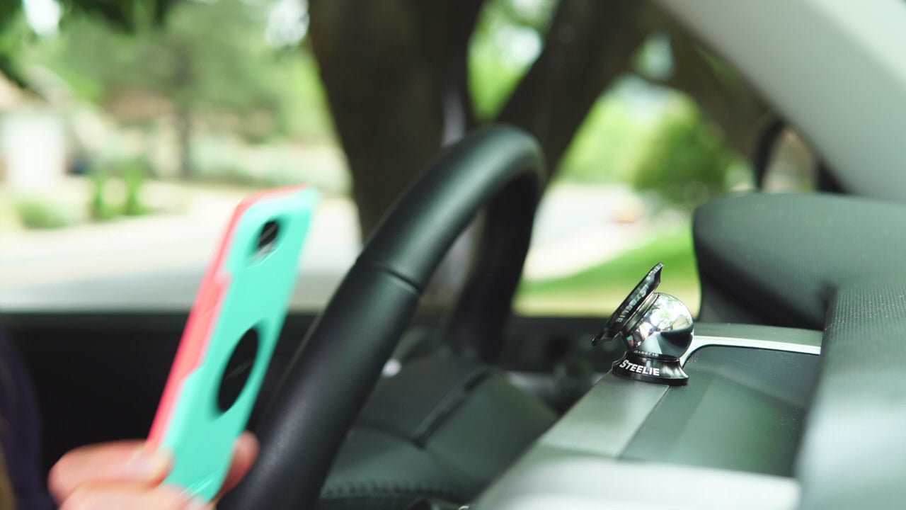 Nite Ize Steelie Orbiter Dash Mount Kit demo video
