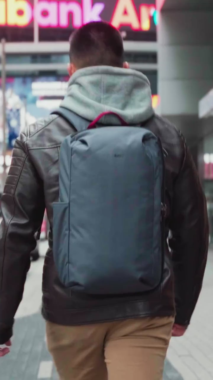 Pacsafe Metrosafe X Commuter Anti-Theft 16" Laptop Backpack - Slate product video
