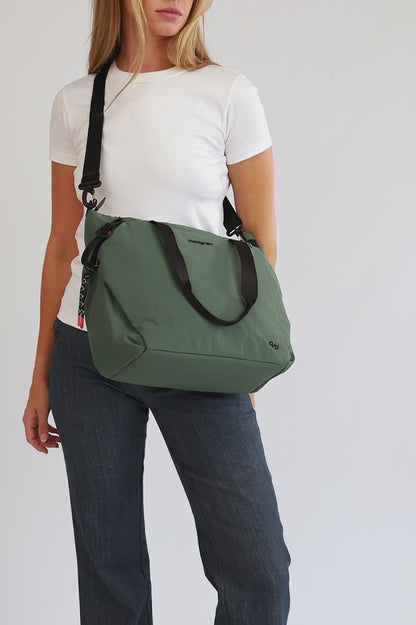 Hedgren SATOSHI 14" Laptop Tote - Duck Green