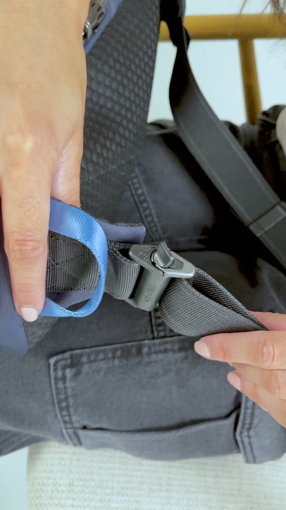 Pacsafe V Urban Anti-Theft Sling Pack product video (shown in Ocean)