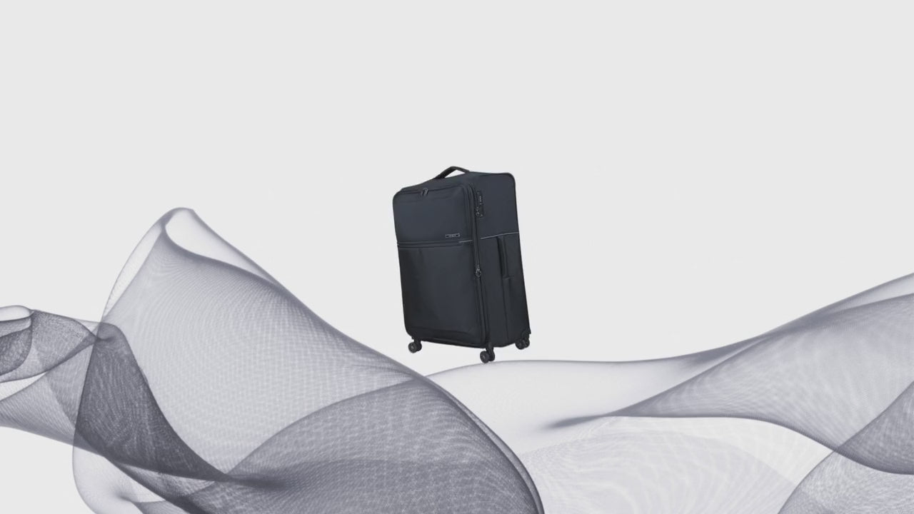Samsonite 73 Hours 55 cm  4 Wheel Cabin Spinner Suitcase - Black demo video