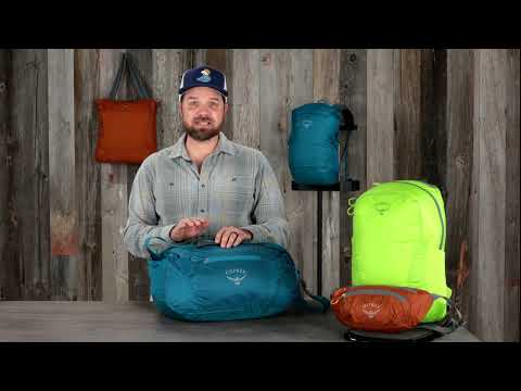 Osprey Ultralight Stuff 18L Backpack - Waterfront Blue demo video