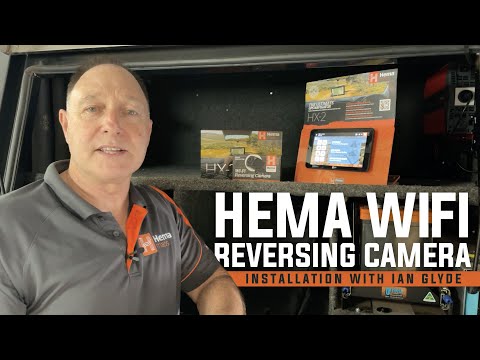 Hema HX2 WiFi Reversing Camera - Black demo video