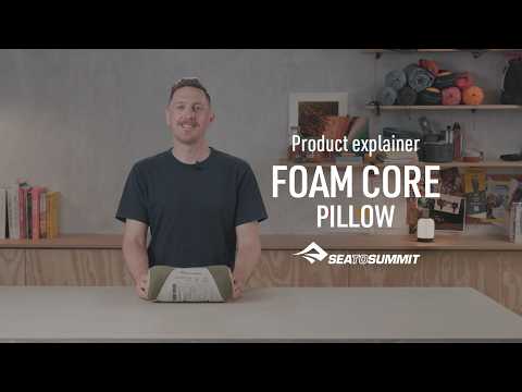 Sea to Summit Foam Core Pillow (Regular) - Red demo video