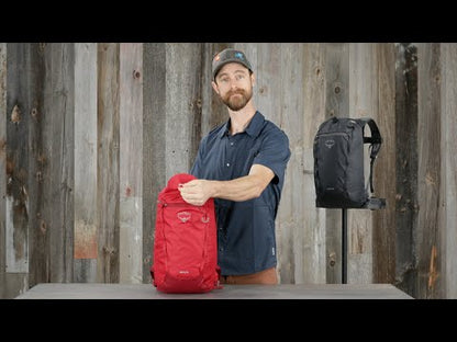 Osprey Daylite Cinch 15L Backpack - Black demo video