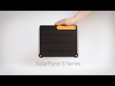 BioLite SolarPanel 5 Plus - 5w Solar Panel and On-Board Battery demo video