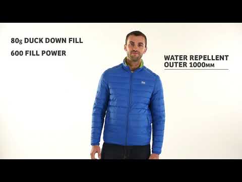 Mac in a Sac Polar - Mens Reversible Down Jacket - X-Small - Jet Black / Charcoal demo video