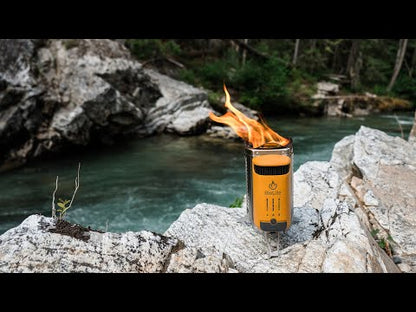 BioLite CampStove 2+ Electricity Generating Camp Stove demo video