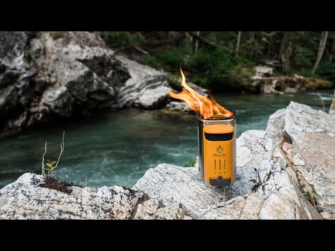 BioLite CampStove 2+ Electricity Generating Camp Stove demo video