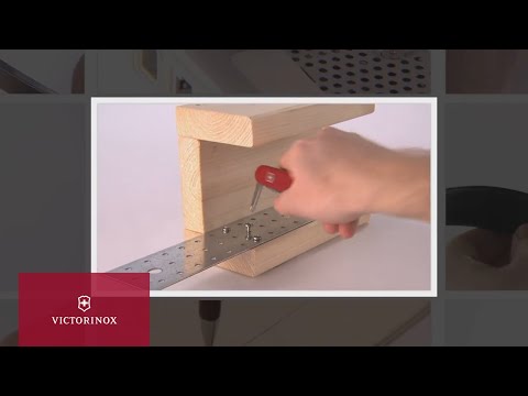 Victorinox Swiss Champ Swiss Army Knife - Translucent Red demo video