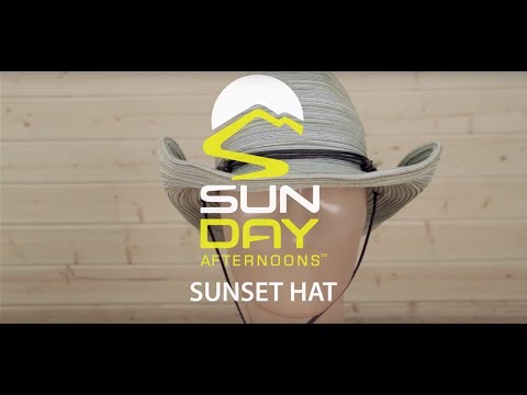 Sunday Afternoons Sunset Hat - Jewel (Large) demo video