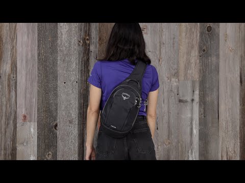 Osprey Daylite 5L Sling Bag - Black demo video