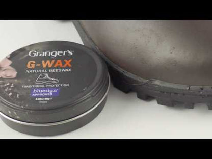 Granger's G-Wax For All Leather Footwear demo video
