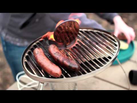 BioLite CampStove Portable Grill - Tabletop Grill for CampStove 2 demo video