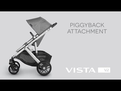 UPPAbaby PiggyBack Ride-Along Board for use with VISTA Strollers (VISTA 2015+ / VISTA V2 & V3) demo video