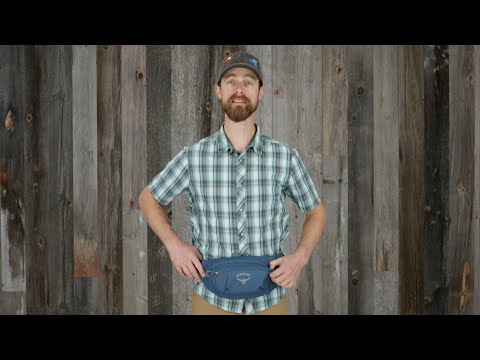 Osprey Daylite Waist Pack - Night Shift Blue demo video