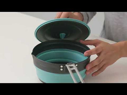 Sea To Summit Frontier Ultralight One 1.3L Pot Cook Set - 3 Piece (Yellow) demo video