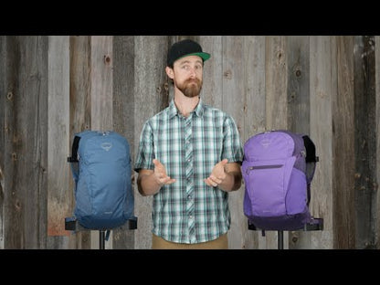 Osprey Daylite Plus 20L Backpack - Mystery White Multi demo video