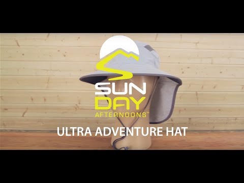Sunday Afternoons Hat Ultra Adventure - Pumice (Large/X-Large) demo video