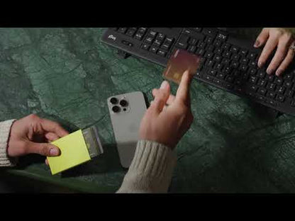 Secrid Cardprotector for Magsafe - Compact RFID Card Wallet - Rose demo video