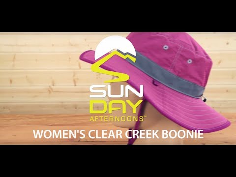 Sunday Afternoons Women's Clear Creek Boonie Hat - Eucalyptus / Pumice demo video