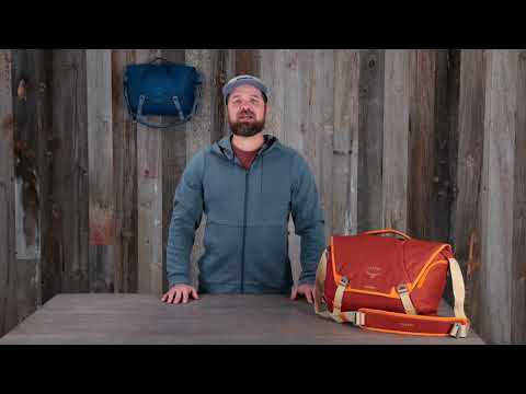 Osprey Daylite Messenger Bag (Fits 14" Laptop) - Black demo video