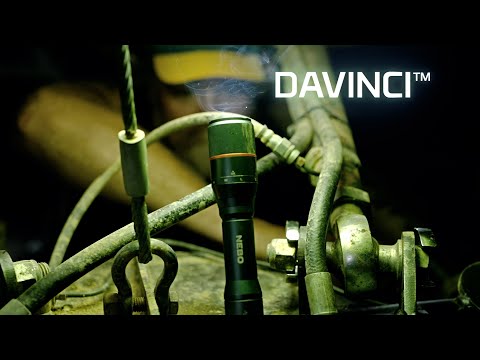 Nebo Davinci 2000 Lumen Rechargeable Flashlight with Powerbank demo video