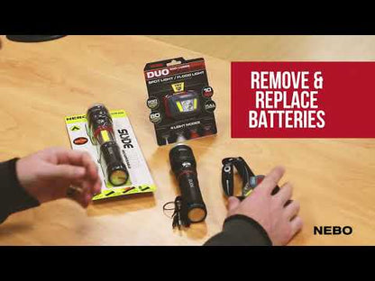 Nebo BIG LARRY 3 600 Lumen Torch - Black demo video