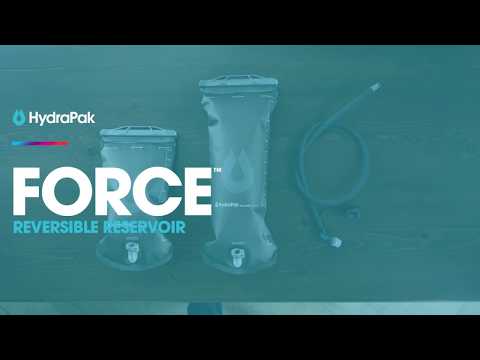 HydraPak 2L Force Hydration Bladder - Mammoth Grey demo video