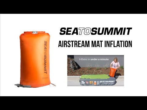 Sea to Summit Air Stream Dry Sack / Pump - Orange demo video