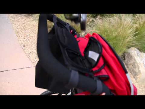 JL Childress Cups N Cool Deluxe Stroller Console - Black demo video