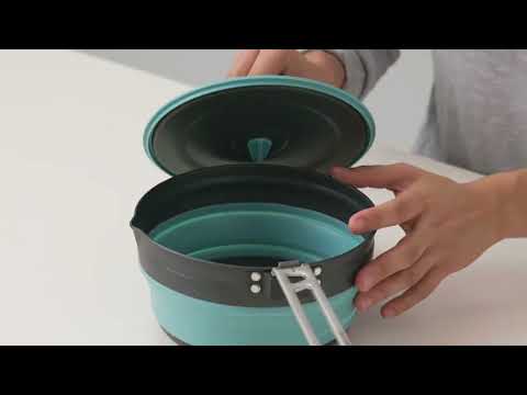 Sea To Summit Frontier Ultralight Two Pot Set - 1.3L and 3L Pots demo video